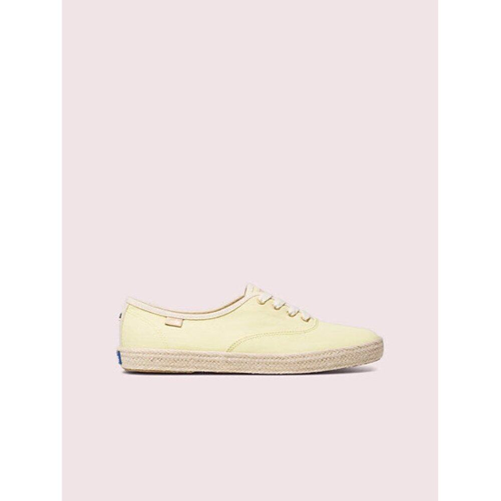 NEW As Is Sz 9.5 Keds x Kate Spade Womens New York Champion Neon Canvas WF63085